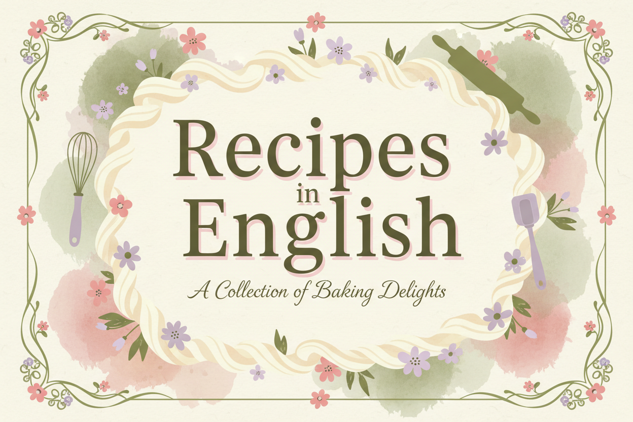 Recipes in English