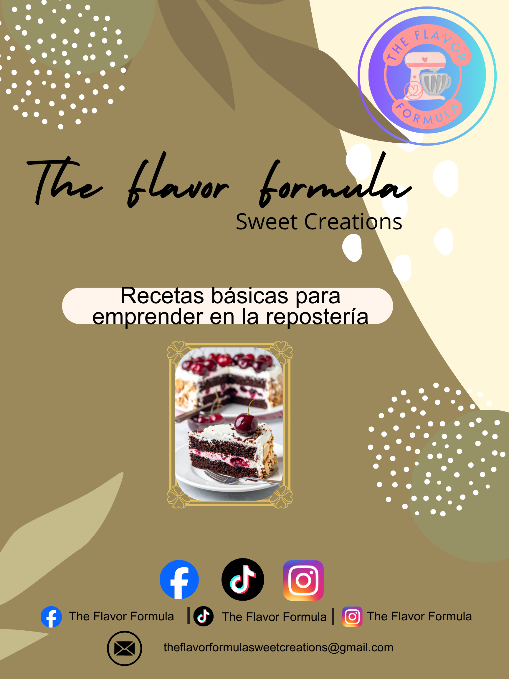 Recetas Básicas Para Emprender En La Repostería