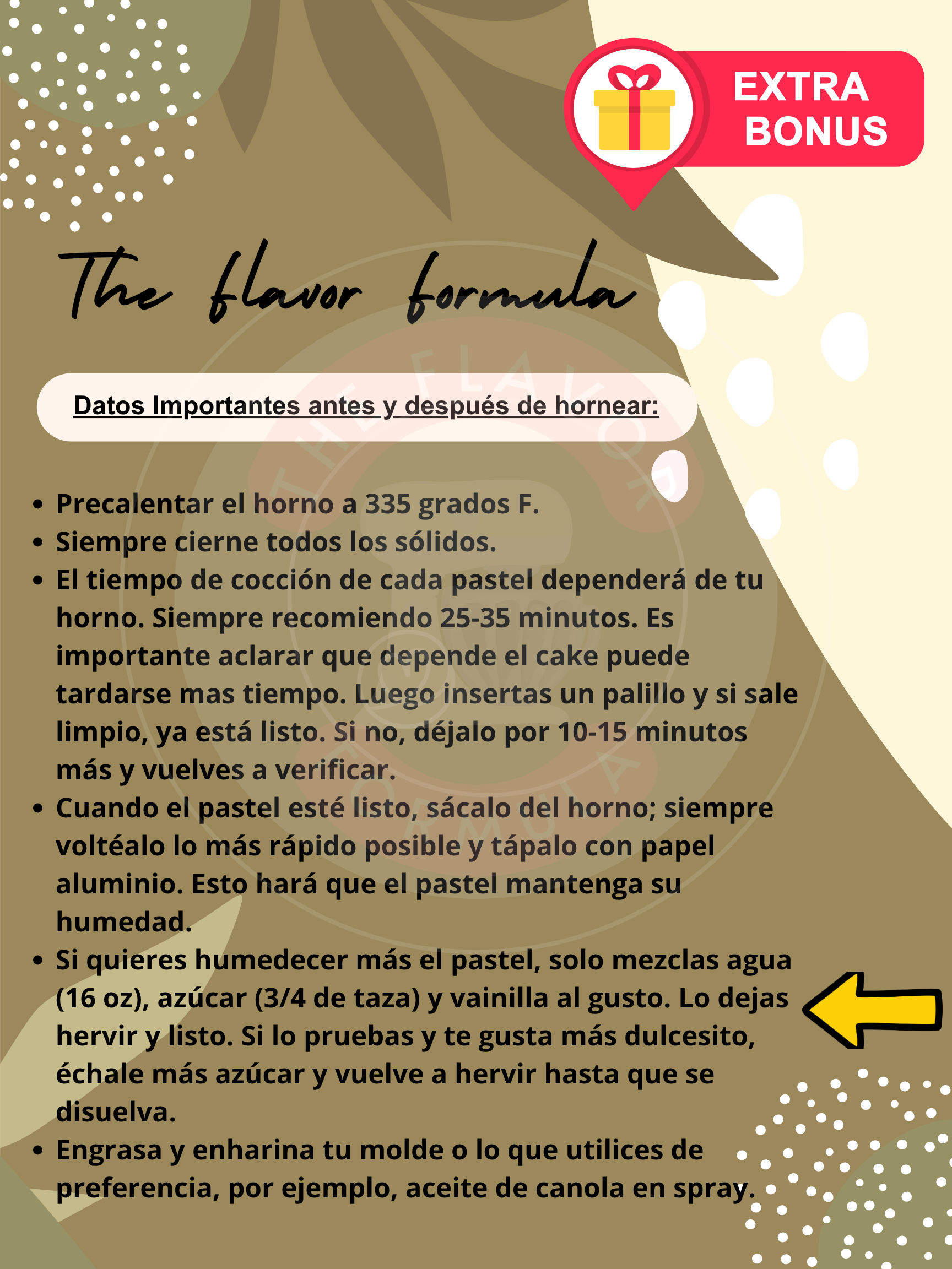 Recetas Básicas Para Emprender En La Repostería